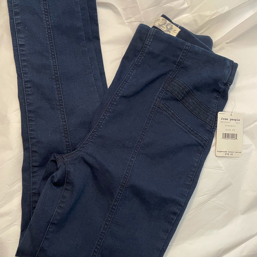 HP⭐️FREE PEOPLE Feel AlrightJeans NWT Sz 27 29 - Picture 13 of 14